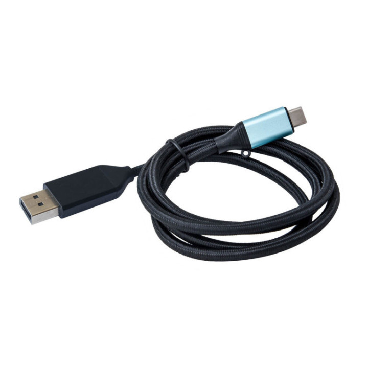 i-tec C31CBLDP60HZ adaptador de cabo de vídeo 1,5 m USB Type-C DisplayPort Preto