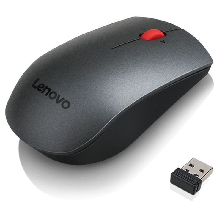 Rato Lenovo Ambidestro RF Wireless Laser 1600 DPI