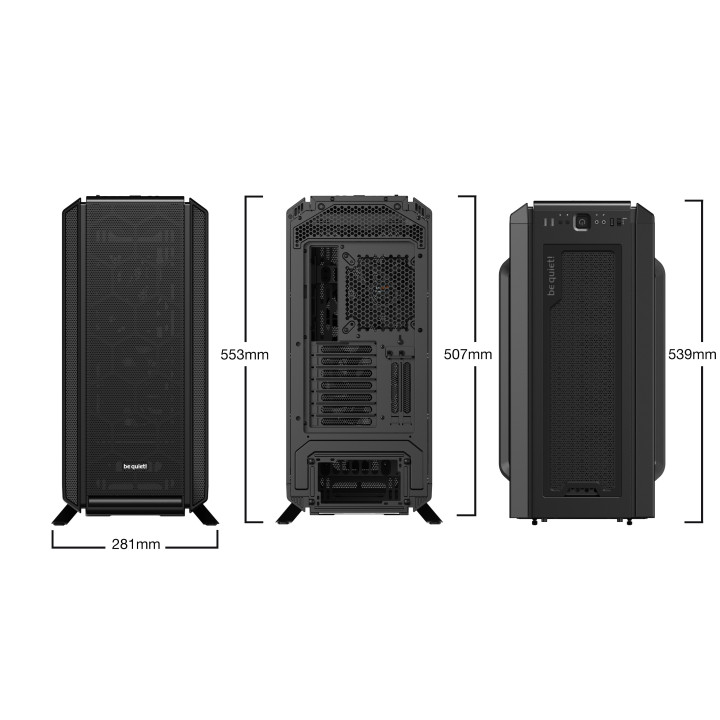 be quiet! Silent Base 802 Window Black Midi Tower Preto