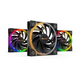 be quiet! Light Wings | 140mm PWM Triple Pack high-speed Caixa de computador Ventoinha 14 cm Preto 3 unidade(s)