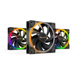 be quiet! Light Wings | 120mm PWM Triple Pack Caixa de computador Ventoinha 12 cm Preto 3 unidade(s)