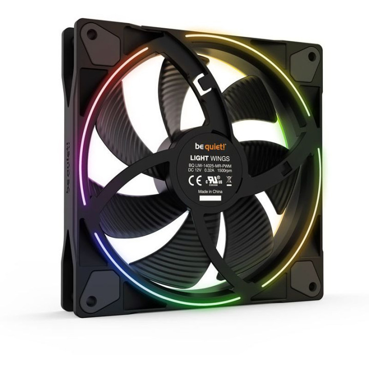 Ventoinha be quiet! Light Wings PWM 120mm (Pack 3)