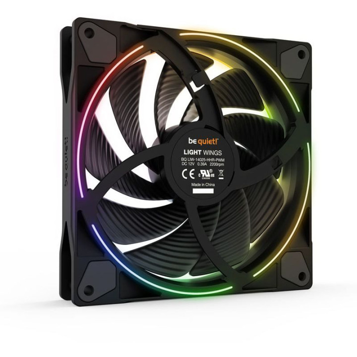 Ventoinha be quiet! Light Wings PWM 140mm