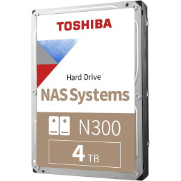 Disco HDD Toshiba N300 NAS 3.5" 4TB Serial ATA III
