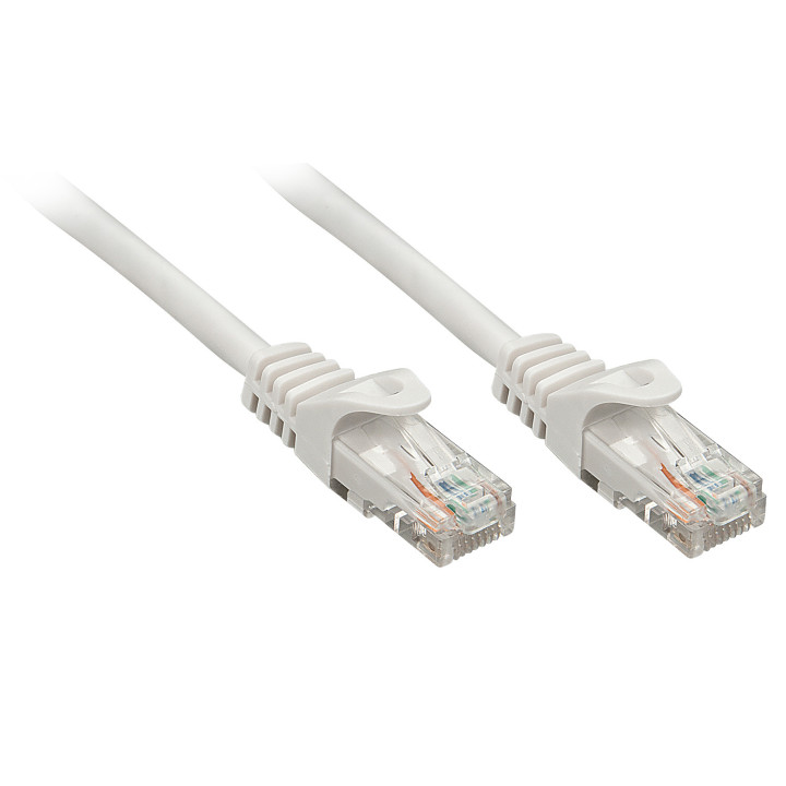 Lindy 48400 cabo de rede Cinzento 0,5 m Cat5e U UTP (UTP)