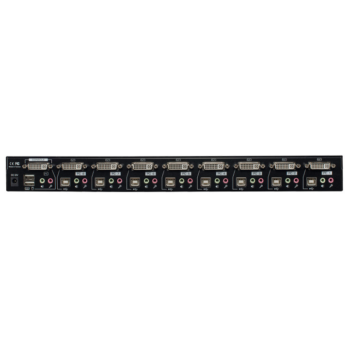 Lindy 39317 chaveador KVM Preto