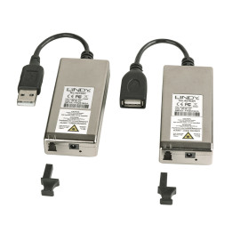 Lindy 42702 extensor de redes Recetor e transmissor de rede Cinzento
