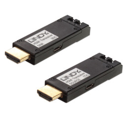 Lindy 38170 extensão AV Transmissor e recetor AV Preto