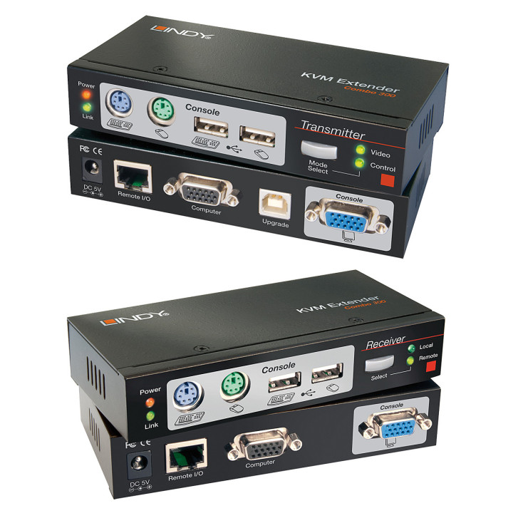 Lindy 39378 chaveador KVM Preto