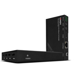 Lindy 70m Cat.6 HDMI 4K30, IR & RS-232 HDBaseT Extender with PoC