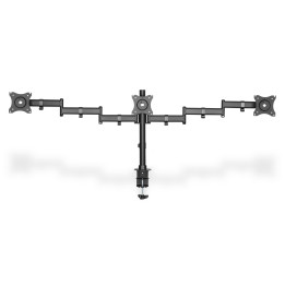 Digitus DA-90362 montagem e suporte para monitores 68,6 cm (27") Clamp Preto