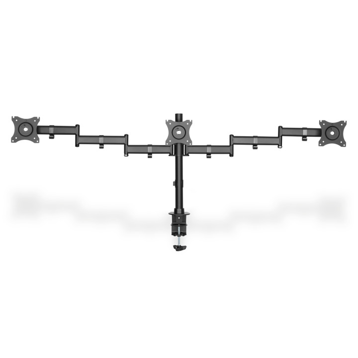 Digitus DA-90362 montagem e suporte para monitores 68,6 cm (27") Clamp Preto