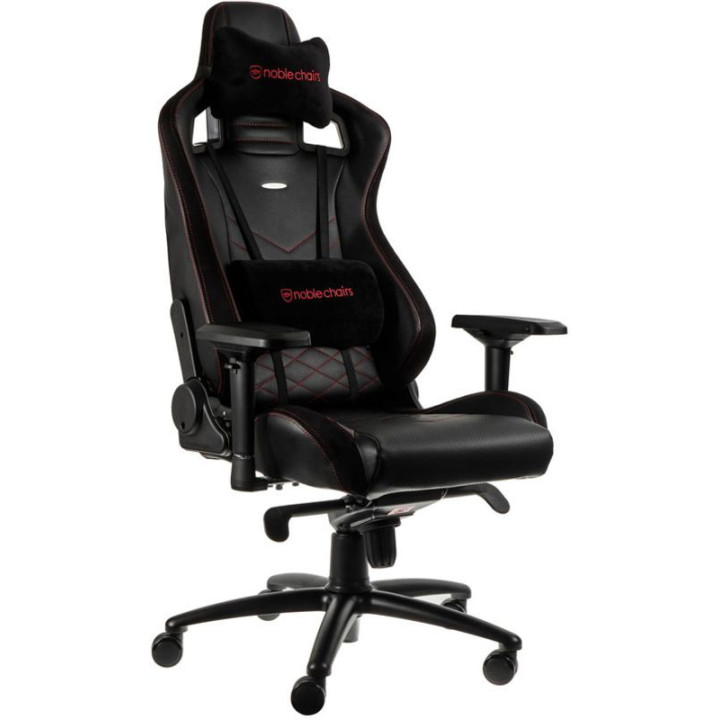 Cadeira Gaming Noblechairs EPIC PU Leather Preto / Vermelho
