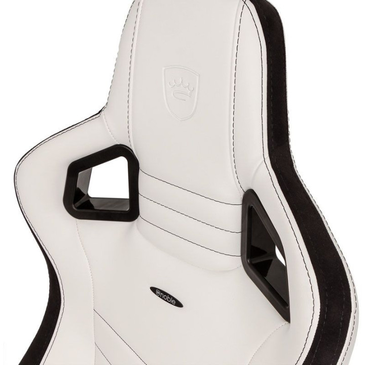 Cadeira noblechairs EPIC PU Leather Branco / Preto