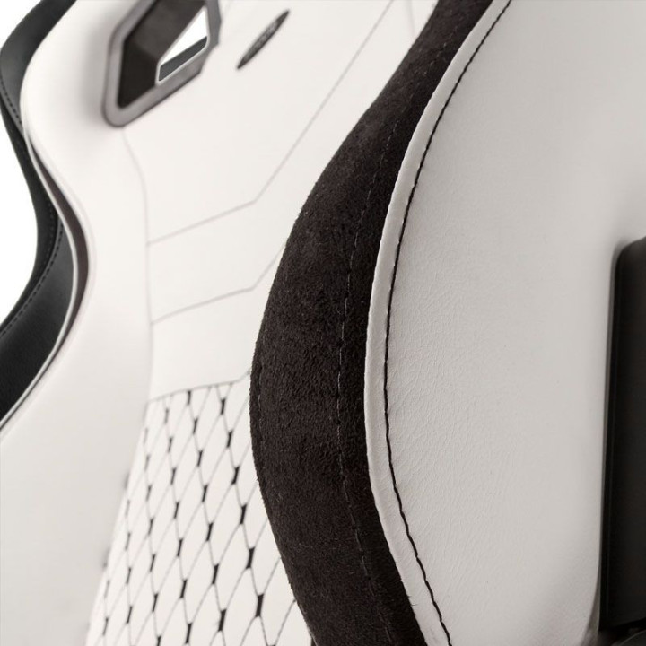 Cadeira noblechairs EPIC PU Leather Branco / Preto