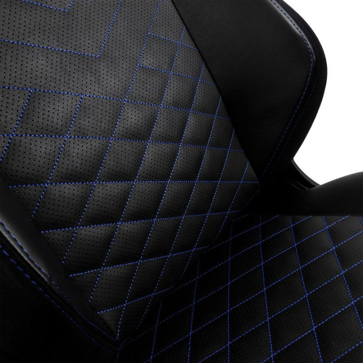 Cadeira noblechairs HERO PU Leather Preto / Azul