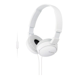 Sony MDR-ZX110AP Auscultadores Com fios Fita de cabeça Calls Music Branco