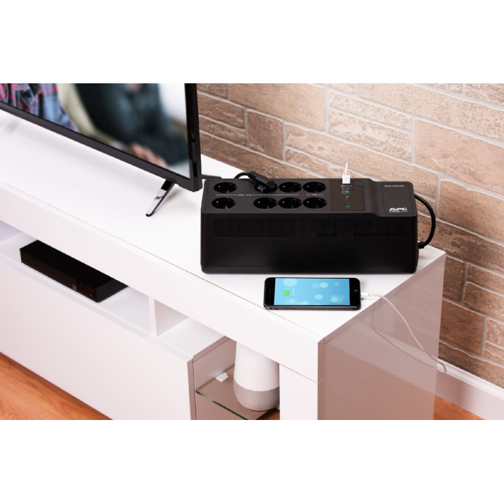 APC BE850G2-GR UPS Em espera (Offline) 0,85 kVA 520 W 8 tomada(s) CA