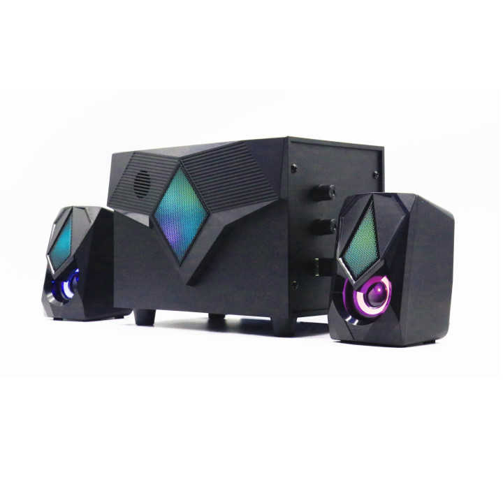 Ewent EW3526 conjunto de colunas 11 W Preto 2.1 canais