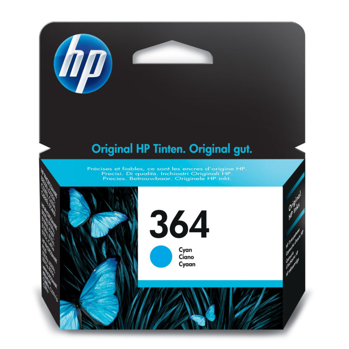HP Tinteiro Original 364 Ciano