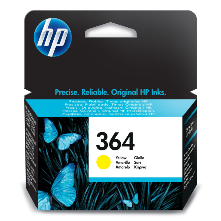 HP Tinteiro Original 364 Amarelo