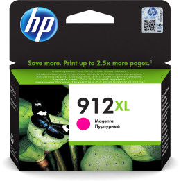 HP Tinteiro Original 912XL Magenta de elevado rendimento
