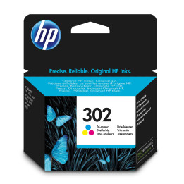 HP Tinteiro original 302 Tricolor