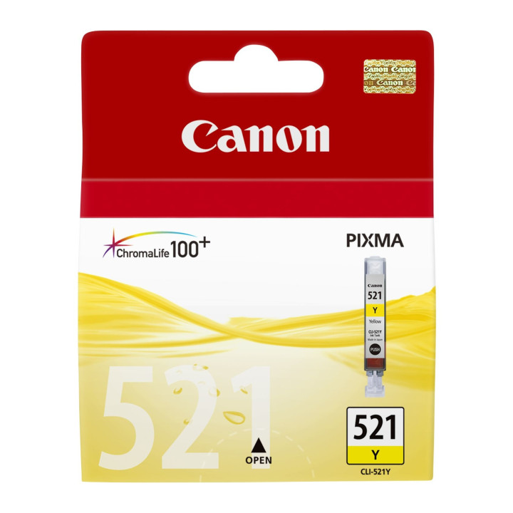 Canon CLI-521 Y tinteiro 1 unidade(s) Original Amarelo
