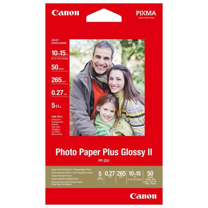Papel fotográfico Canon PP-201 Alto-brilho