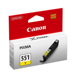 Canon CLI-551 Y tinteiro 1 unidade(s) Original Rendimento padrão Amarelo