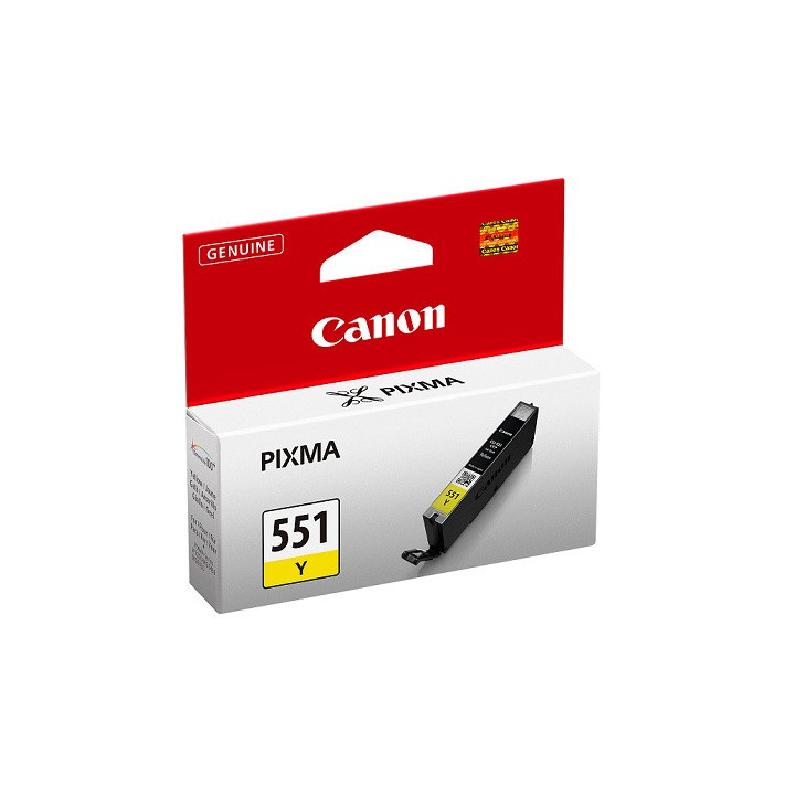 Canon CLI-551 Y tinteiro 1 unidade(s) Original Rendimento padrão Amarelo