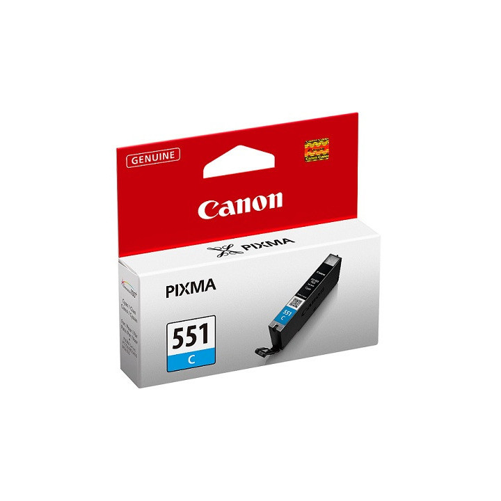 Canon CLI-551 C tinteiro 1 unidade(s) Original Rendimento padrão Ciano foto