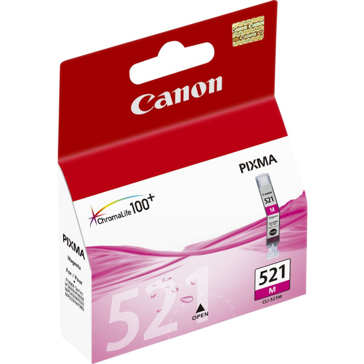 Canon CLI-521 M tinteiro 1 unidade(s) Original Magenta