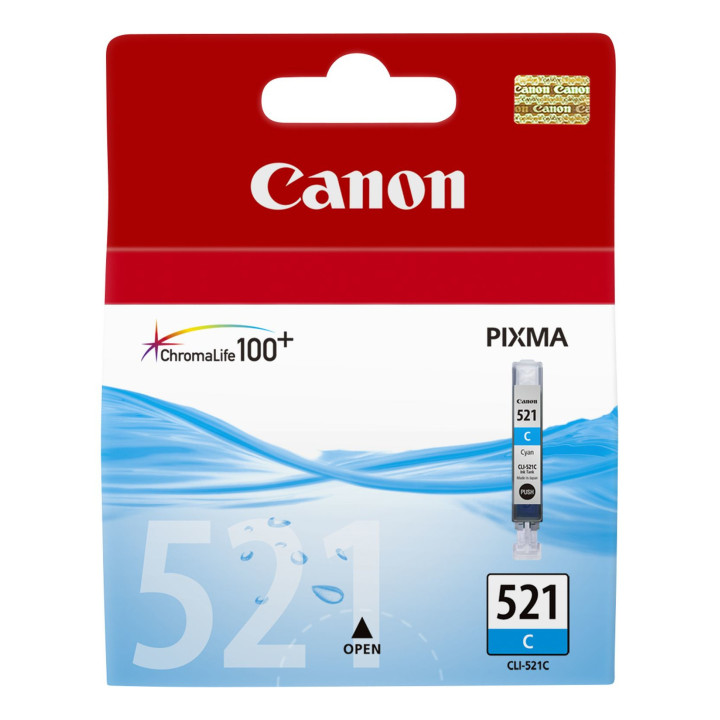 Canon CLI-521 tinteiro 1 unidade(s) Original Ciano