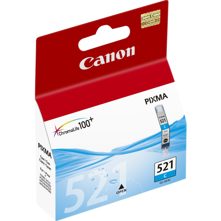 Canon CLI-521 tinteiro 1 unidade(s) Original Ciano