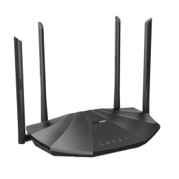 Tenda AC19 router sem fios Gigabit Ethernet Dual-band (2,4 GHz   5 GHz) 4G Preto