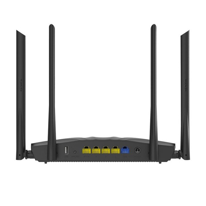 Tenda AC19 router sem fios Gigabit Ethernet Dual-band (2,4 GHz   5 GHz) 4G Preto