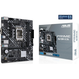 Motherboard ASUS PRIME H610M-K D4 Intel H610 LGA 1700 micro ATX