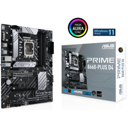 Motherboard ASUS PRIME B660-PLUS D4 Intel B660 LGA 1700 ATX