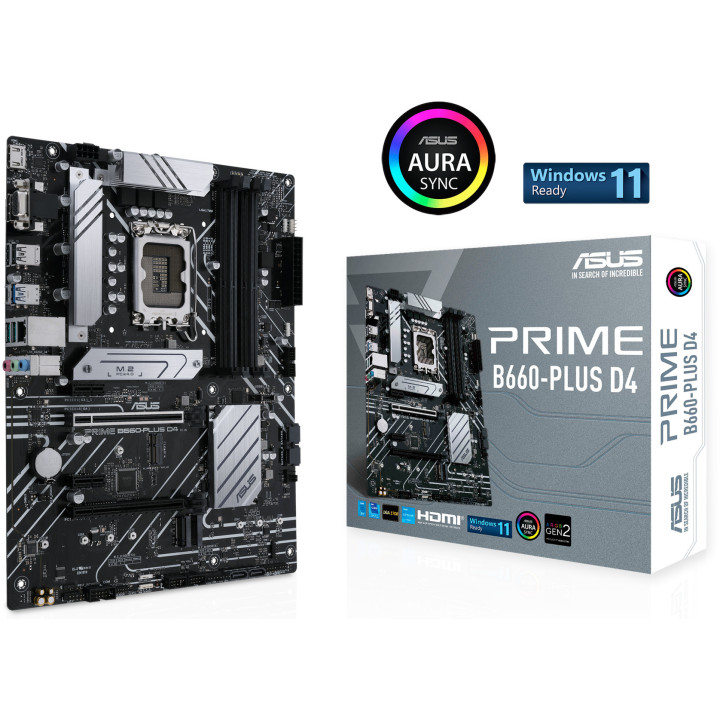 Motherboard ASUS PRIME B660-PLUS D4 Intel B660 LGA 1700 ATX