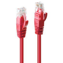 Cabo de rede Equip Cat6 S/FTP (S-STP) 1m Vermelho