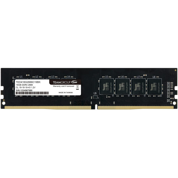 Memória Team Group Elite 16GB DDR4 2666Mhz CL19