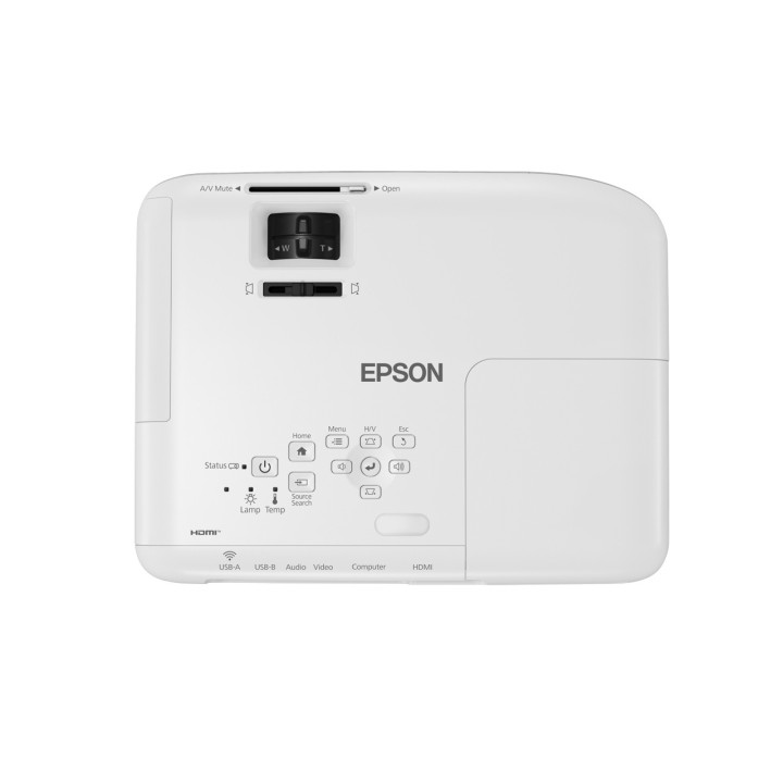 Epson EB-W06 datashow Projetor de distância normal 3700 ANSI lumens 3LCD WXGA (1280x800) Branco