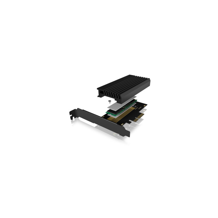 ICY BOX IB-PCI214M2-HSL placa adaptador de interface Interno M.2