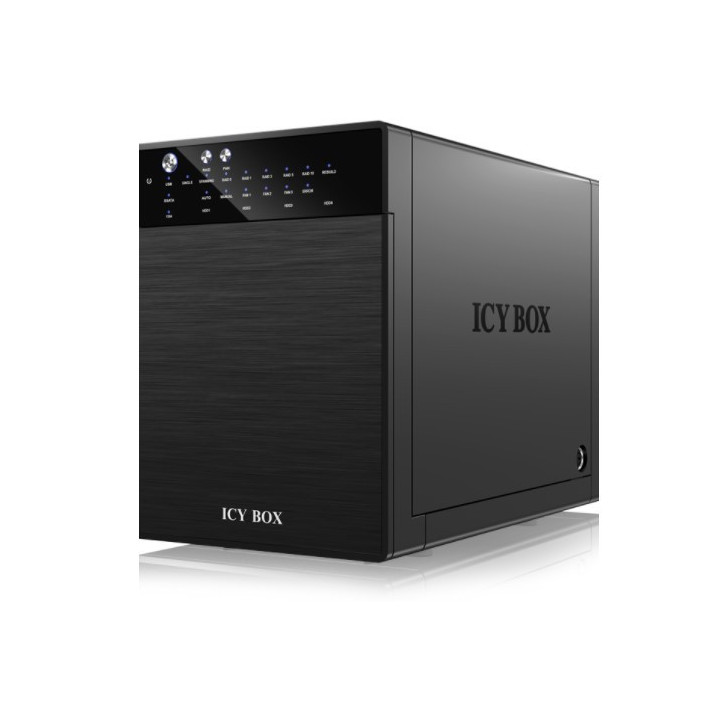 Caixa para discos ICY BOX 2x HDD USB 3.0 Type-A eSATA