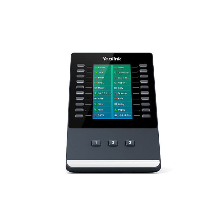Yealink EXP50 módulo de IP suplementar Preto, Cinzento 23 botões