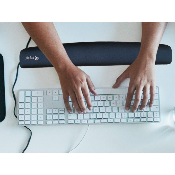 Equip Keyboard Wrist Rest descanso para pulsos Espuma de memória Preto