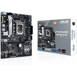 Motherboard ASUS PRIME H610M-A D4-CSM Intel H610 LGA 1700 micro ATX