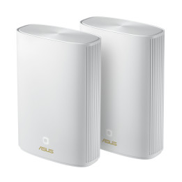 ASUS ZenWiFi AX Hybrid (XP4) Dual-band (2,4 GHz   5 GHz) Wi-Fi 6 (802.11ax) Branco 2 Interno