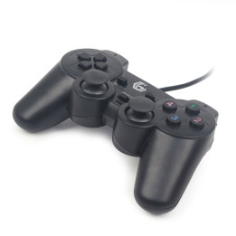 Gembird JPD-UDV-01 controlador de jogo Preto USB 2.0 Gamepad Analógico   Digital PC